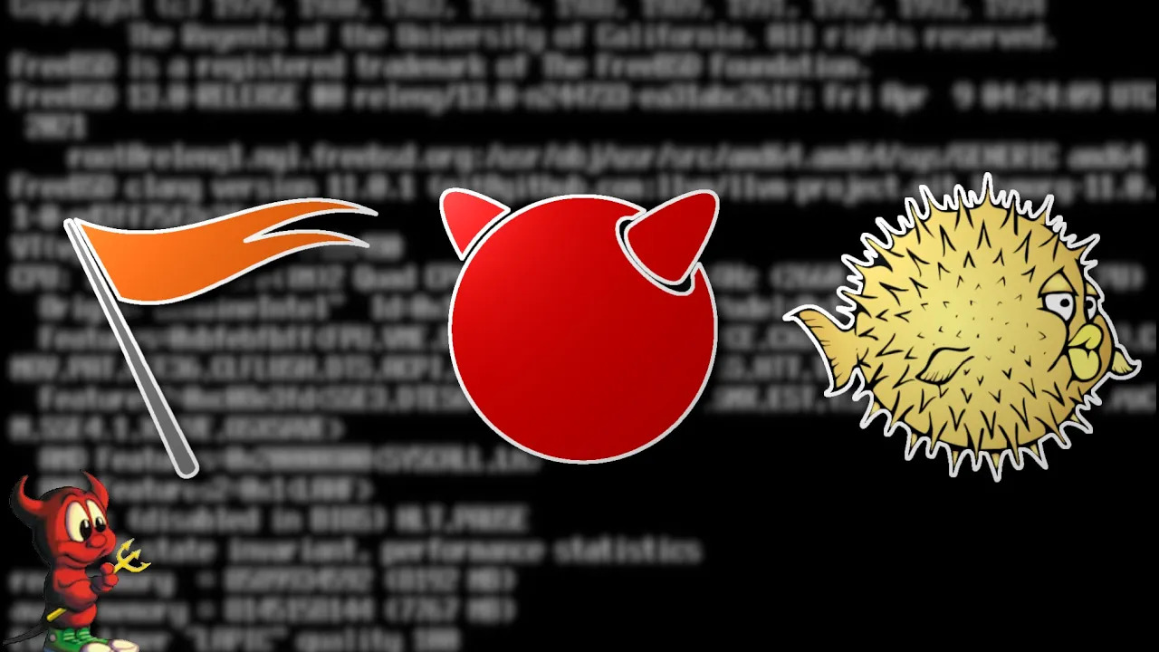 La historia y diferencias entre FreeBSD, OpenBSD y NetBSD