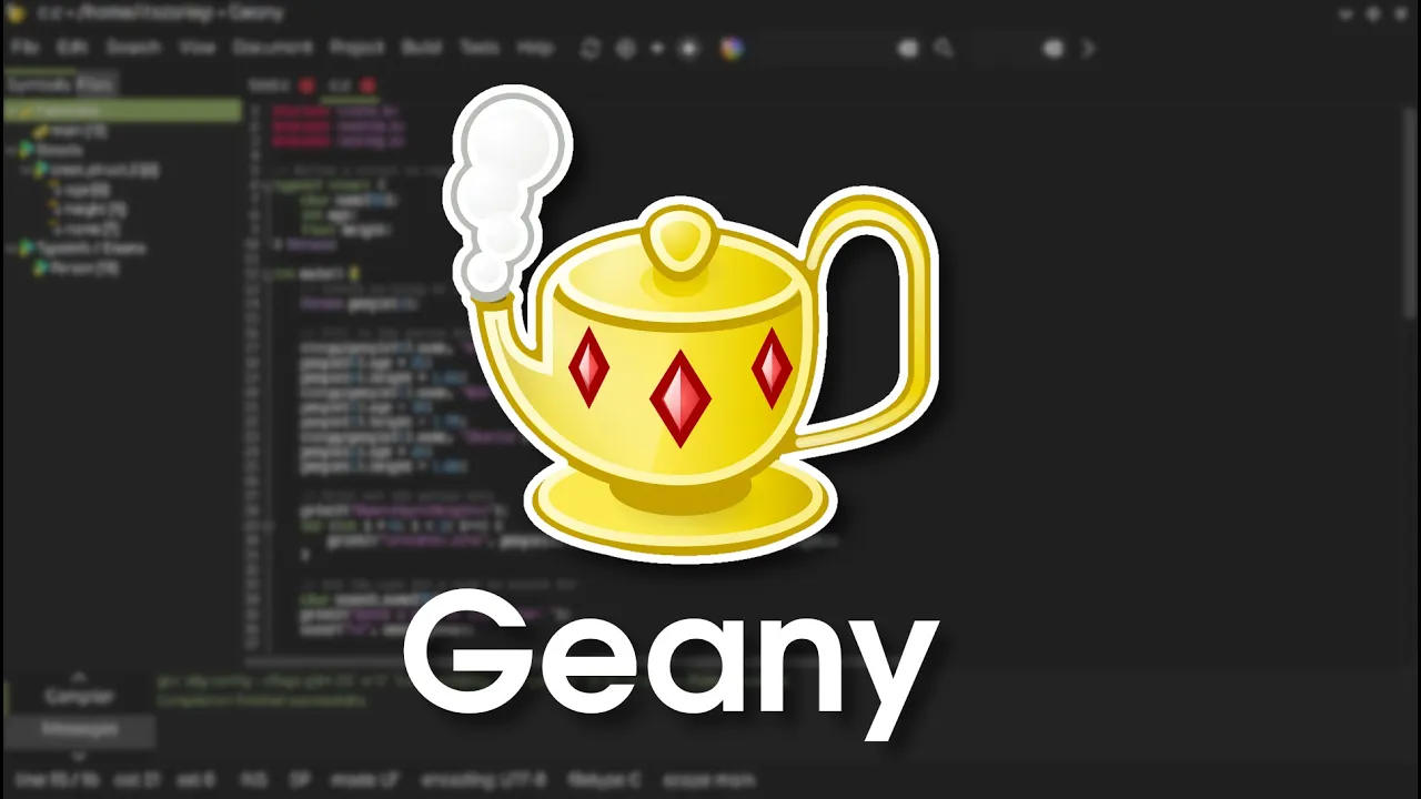 El MEJOR IDE LIGERO que existe! - Geany