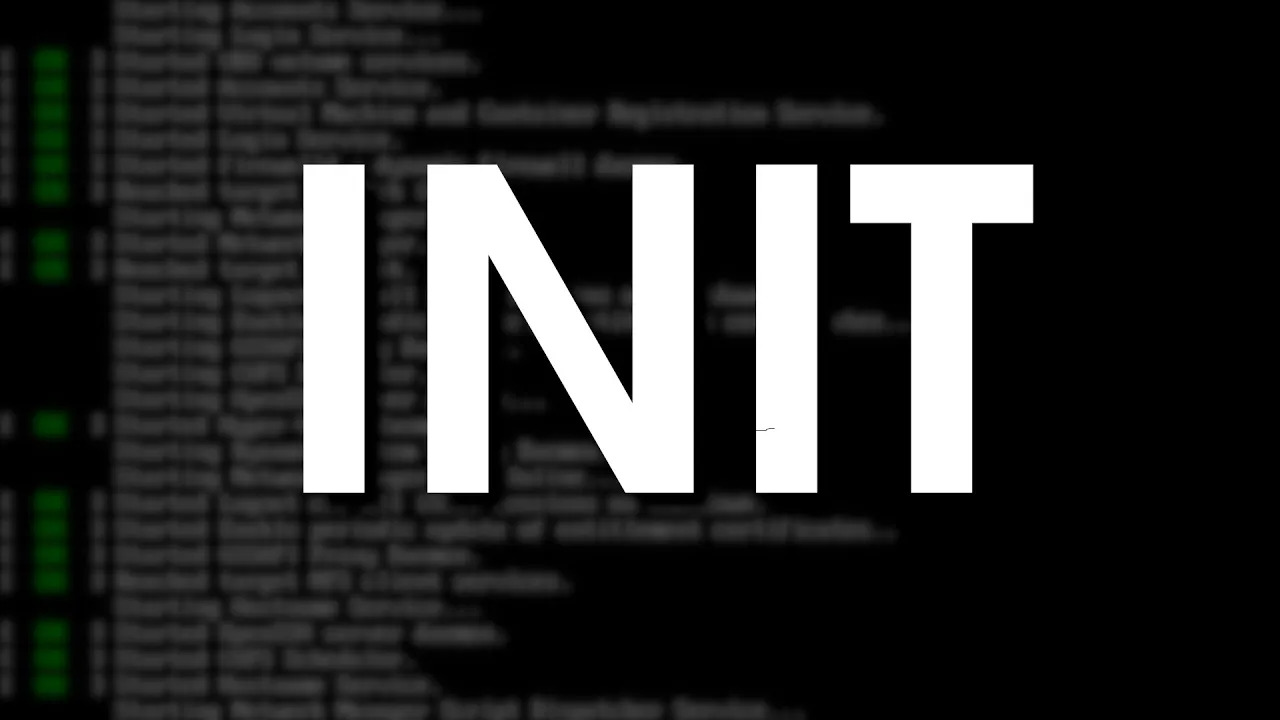 ¿Qué es un init?