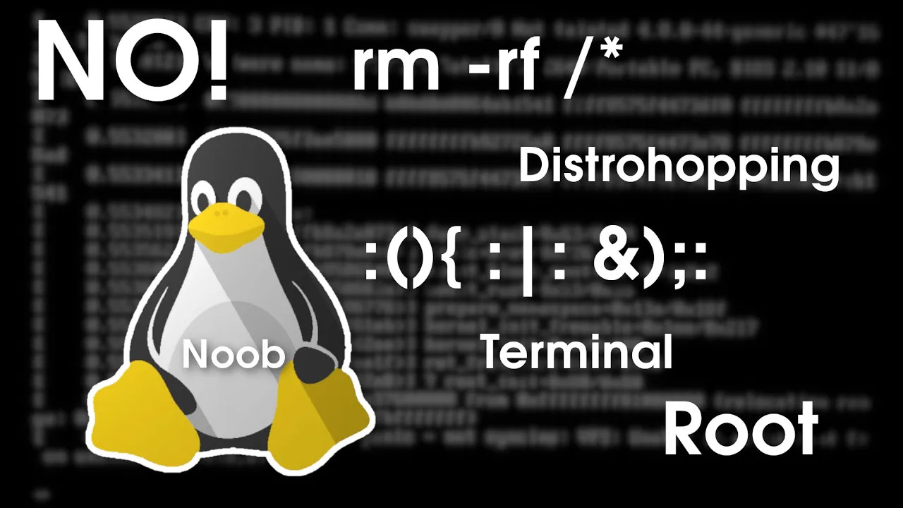 Cosas que NO debes hacer si eres novato en Linux